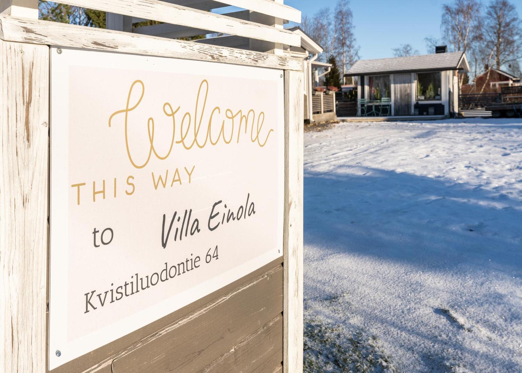 Villa Einola- Modern Rivercottage Pori Buitenkant foto